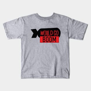 World Go Boom Kids T-Shirt